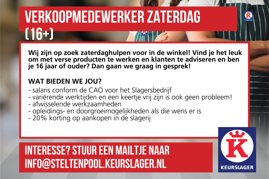 vacature-zaterdaghulp